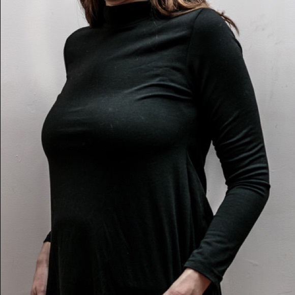 Long sleeve mock turtle tunic - Picture 1 of 2